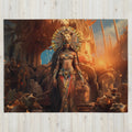 About my Brain Institute Blankets Sekhmet Goddess Throw Blanket