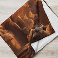 About my Brain Institute Blankets Sekhmet Goddess Throw Blanket