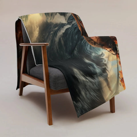 About my Brain Institute Blankets Sina-Uli Goddess Throw Blanket