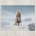 About my Brain Institute Blankets Skadi Goddess Throw Blanket