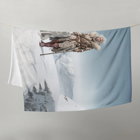 About my Brain Institute Blankets Skadi Goddess Throw Blanket