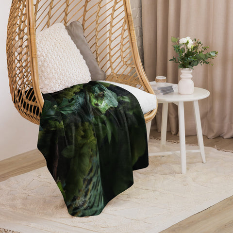 About my Brain Institute Blankets Snake Spirit Animal Sherpa Blanket