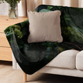 About my Brain Institute Blankets Snake Spirit Animal Sherpa Blanket