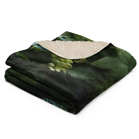 About my Brain Institute Blankets Snake Spirit Animal Sherpa Blanket