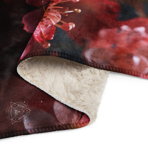 About my Brain Institute Blankets Spider Spirit Animal Sherpa Blanket