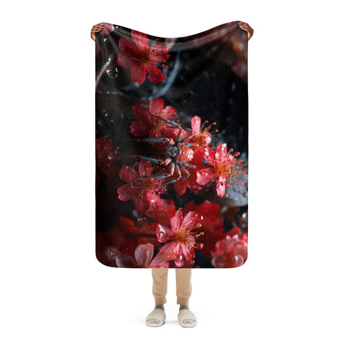 About my Brain Institute Blankets Spider Spirit Animal Sherpa Blanket