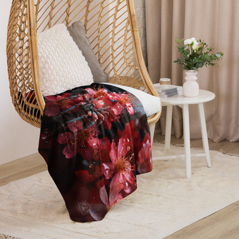 About my Brain Institute Blankets Spider Spirit Animal Sherpa Blanket