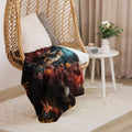 About my Brain Institute Blankets Squirrel Spirit Animal Sherpa Blanket