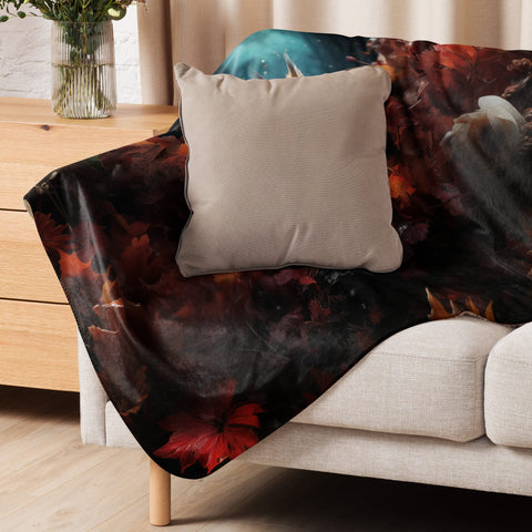 About my Brain Institute Blankets Squirrel Spirit Animal Sherpa Blanket
