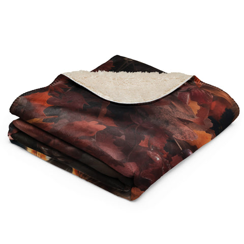 About my Brain Institute Blankets Squirrel Spirit Animal Sherpa Blanket