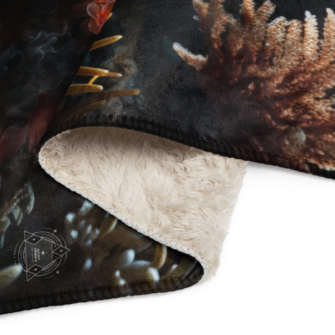 About my Brain Institute Blankets Starfish Spirit Animal Sherpa Blanket