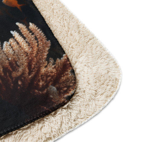 About my Brain Institute Blankets Starfish Spirit Animal Sherpa Blanket