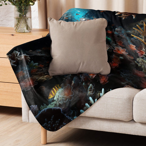 About my Brain Institute Blankets Starfish Spirit Animal Sherpa Blanket