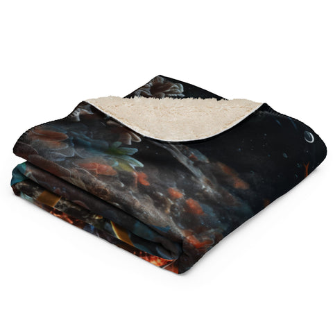 About my Brain Institute Blankets Starfish Spirit Animal Sherpa Blanket