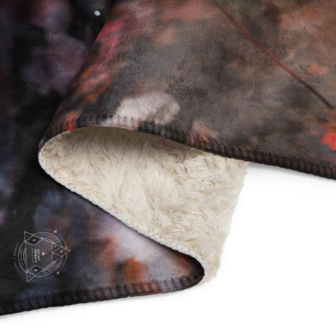 About my Brain Institute Blankets Swan Spirit Animal Sherpa Blanket