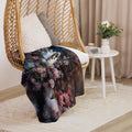 About my Brain Institute Blankets Swan Spirit Animal Sherpa Blanket