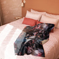 About my Brain Institute Blankets Swan Spirit Animal Sherpa Blanket