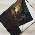 About my Brain Institute Blankets Tanit Goddess Throw Blanket