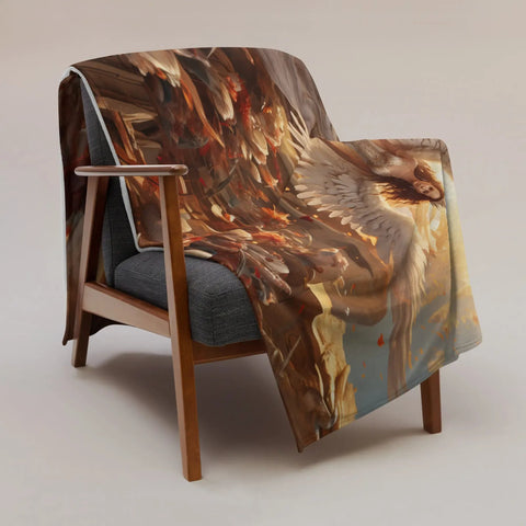About my Brain Institute Blankets Thesan Goddess Throw Blanket