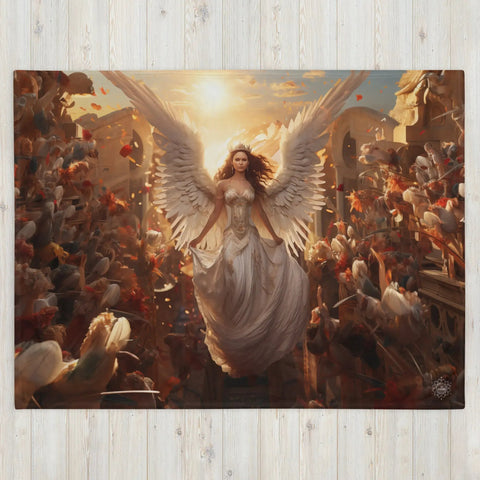 About my Brain Institute Blankets Thesan Goddess Throw Blanket