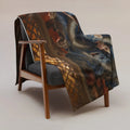 About my Brain Institute Blankets Tiamat Goddess Throw Blanket