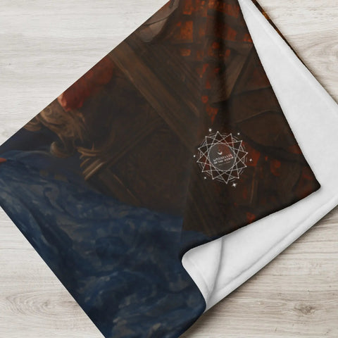 About my Brain Institute Blankets Tiamat Goddess Throw Blanket