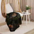 About my Brain Institute Blankets Tiger Spirit Animal Sherpa Blanket