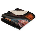 About my Brain Institute Blankets Tortoise Spirit Animal Sherpa Blanket