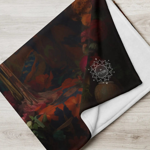 About my Brain Institute Blankets Ungnyeo Goddess Throw Blanket