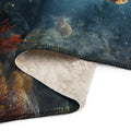 About my Brain Institute Blankets Whale Spirit Animal Sherpa Blanket