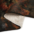 About my Brain Institute Blankets Wolf Spirit Animal Sherpa Blanket