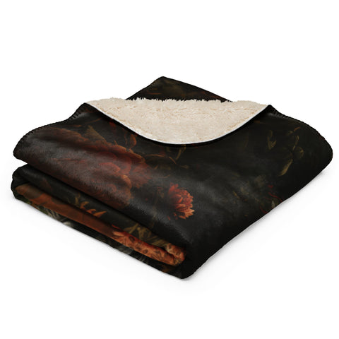 About my Brain Institute Blankets Wolf Spirit Animal Sherpa Blanket