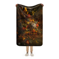 About my Brain Institute Blankets Wombat Spirit Animal Sherpa Blanket