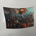 About my Brain Institute Blankets Yemoja Goddess Throw Blanket
