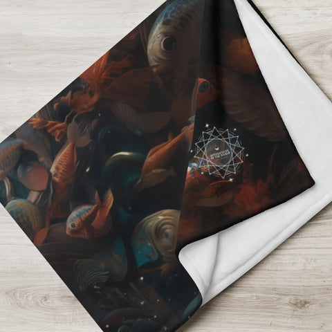 About my Brain Institute Blankets Yemoja Goddess Throw Blanket