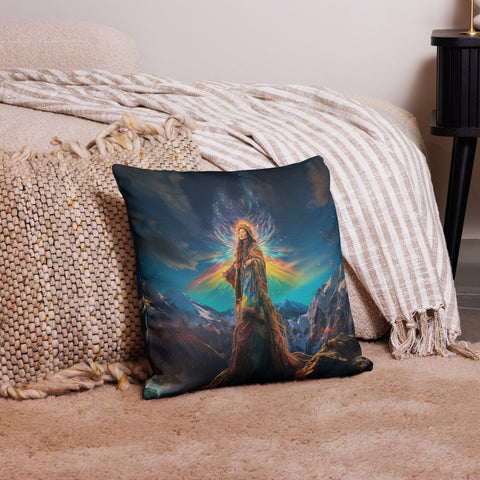 About my Brain Institute Cushion Covers 18″×18″ Arnarquagssaq Goddess Cushion Covers