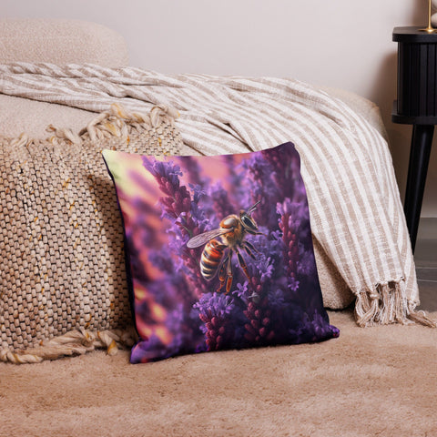 About my Brain Institute Cushion Covers 18″×18″ Bee Spirit Animal Cushion Covers