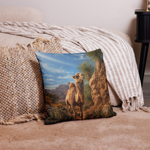 About my Brain Institute Cushion Covers 18″×18″ Camel Spirit Animal Cushion Covers