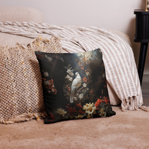 About my Brain Institute Cushion Covers 18″×18″ Dove Spirit Animal Cushion Covers