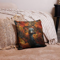 About my Brain Institute Cushion Covers 18″×18″ Emu Spirit Animal Cushion Covers