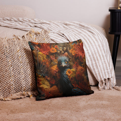 About my Brain Institute Cushion Covers 18″×18″ Emu Spirit Animal Cushion Covers