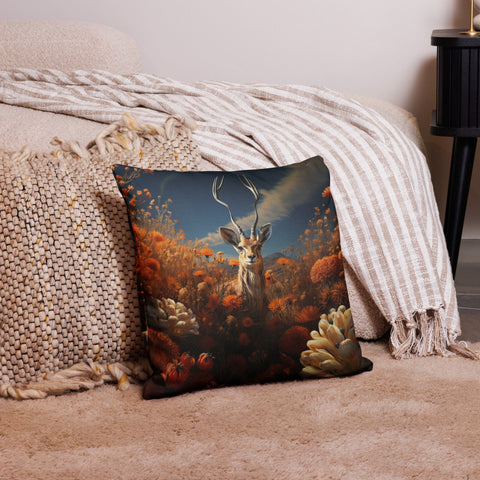 About my Brain Institute Cushion Covers 18″×18″ Gazelle Spirit Animal Cushion Covers
