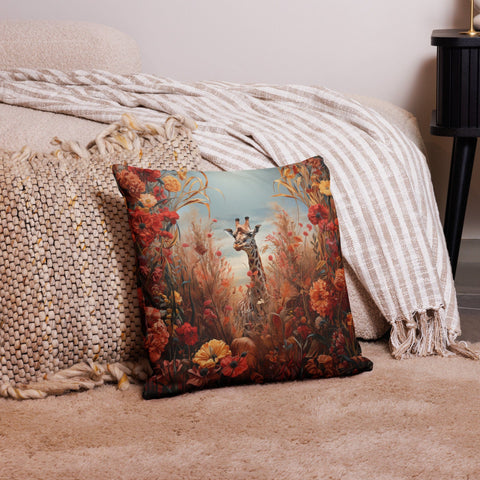 About my Brain Institute Cushion Covers 18″×18″ Giraffe Spirit Animal Cushion Covers
