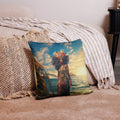 About my Brain Institute Cushion Covers 18″×18″ Lemanja Goddess Cushion Covers