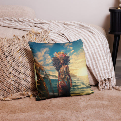 About my Brain Institute Cushion Covers 18″×18″ Lemanja Goddess Cushion Covers