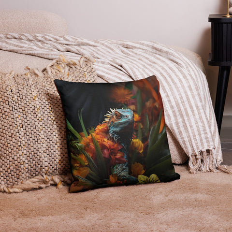 About my Brain Institute Cushion Covers 18″×18″ Lizard Spirit Animal Cushion Covers
