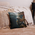 About my Brain Institute Cushion Covers 18″×18″ Manatee Spirit Animal Cushion Covers