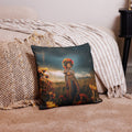 About my Brain Institute Cushion Covers 18″×18″ Mbaba Mwana Waresa Goddess Cushion Covers