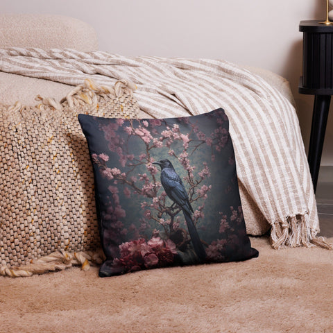 About my Brain Institute Cushion Covers 18″×18″ Raven Spirit Animal Cushion Cover