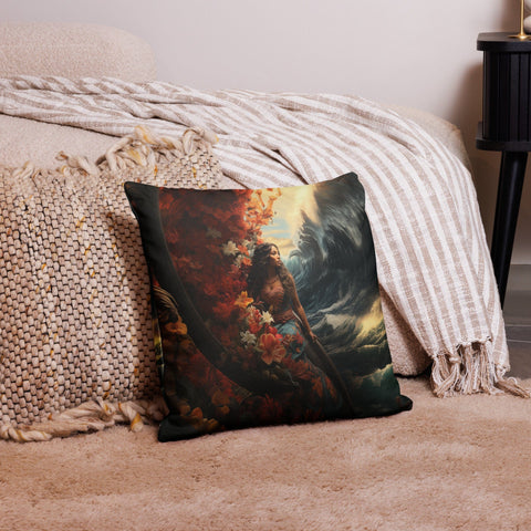 About my Brain Institute Cushion Covers 18″×18″ Sina-Uli Goddess Cushion Covers